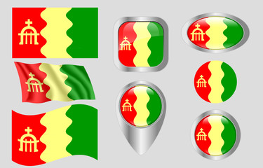 Flag of Loiza, Puerto Rico