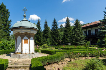Medieval buildings in Sokolovo (Sokolski) Monastery Holy Mother's Assumption, Gabrovo region, Bulgaria