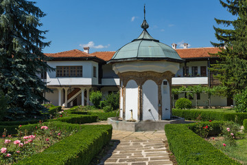 Medieval buildings in Sokolovo (Sokolski) Monastery Holy Mother's Assumption, Gabrovo region, Bulgaria