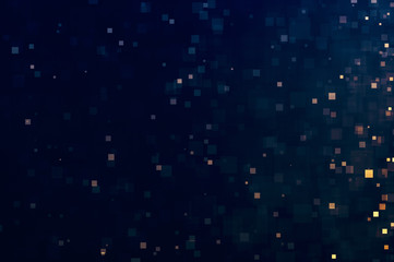 Glitter lights background. Defocused bokeh dark. Illustration