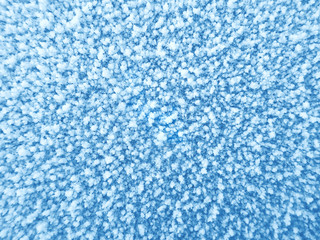 texture of snowflakes on ice