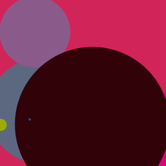 Circle geometric amazing abstract background multicolored pattern