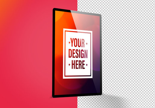 Vertical Tablet Mockup