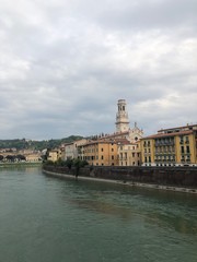 Fototapeta premium view of como italy