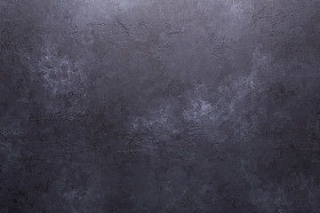 Obraz na płótnie Canvas Dark stone texture background Copy space Flat lay