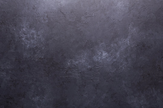 Dark stone texture background Copy space Flat lay