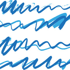 Hand drawn scribble sketch lines object isolated on white background.