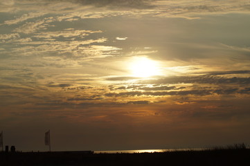 sun rising