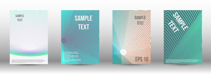 A modern cover design template.