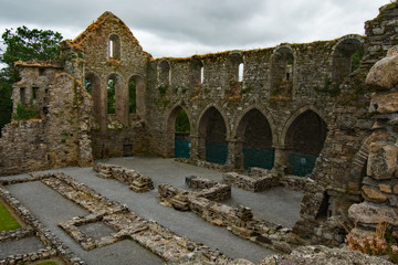 Fototapeta na wymiar Jerpoint Abbey Central Ireland