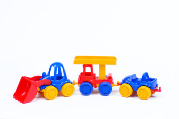 Plastic toy car