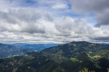Alps mountain landscape