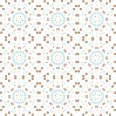 Seamless abstract pattern background with a variety of colored circles.