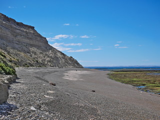 Atlantic Coastline near Punta Ninfas, Patagonia Argentina