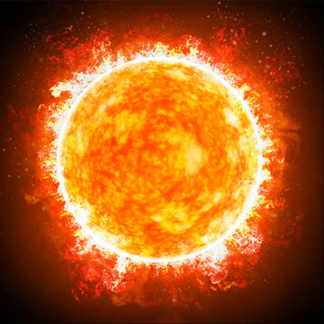 Sole. Bagliore solare è un improvviso lampo di maggiore luminosità sul Sole.
Espulsione di plasmi e particelle attraverso la corona del Sole nello spazio esterno