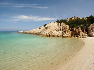 The turquoise seq of Cala Girgolu, Sardinia