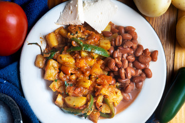Mexican style potatoes 