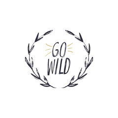 Poster and banner element, apparel for postcard