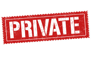 Private sign or stamp