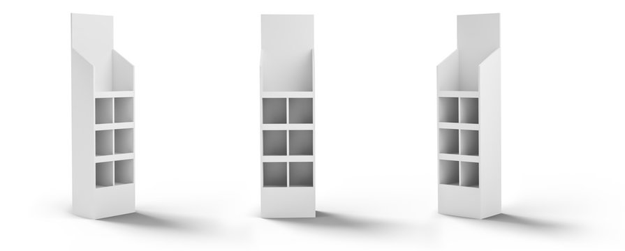 3D rendering, display, stojak, wystawa