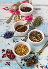 various tea