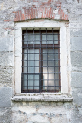 Fototapeta na wymiar Old church window