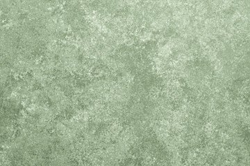 Green texture painted on canvas