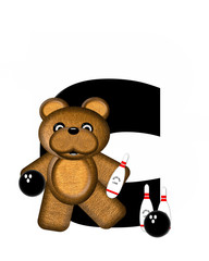 Alphabet Teddy Bowling C