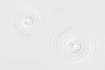 Fototapeta na wymiar Abstract two circle spin on white background