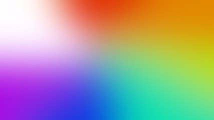 Abstract blurred gradient background in bright colorful smooth illustration ,wallpaper colorful...
