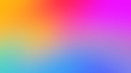 Abstract blurred gradient background in bright colorful smooth illustration ,wallpaper colorful...
