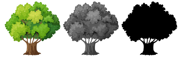 Set of isolated tree