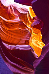 Antelope Canyon Colors by Skip Weeks