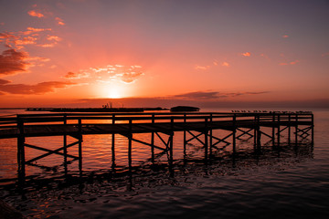 Sunset on the Gulf of Mexico