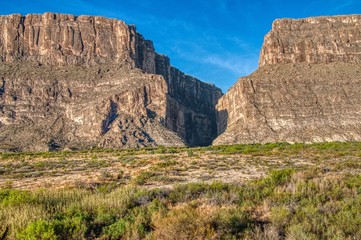 Big Bend National Park is located in Far South Texas on the Mexican Border