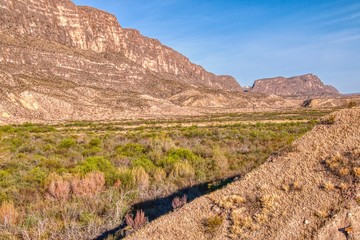 Big Bend National Park is located in Far South Texas on the Mexican Border