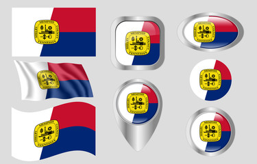 Obraz premium Flag of Memphis, Tennessee