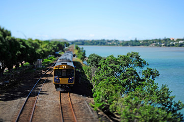 Train in Quay Street