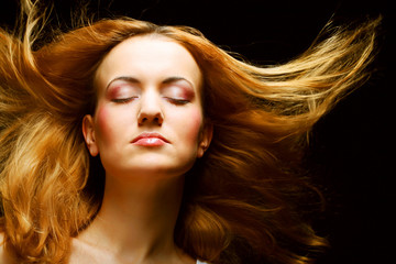 Obraz premium young beautiful woman 