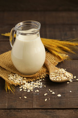 oat vegetable milk, lactose free