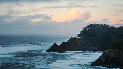 Lighthouse on Coast