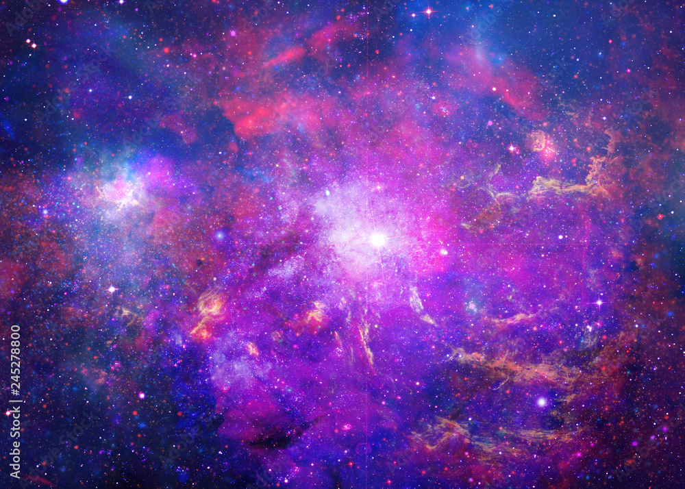 Wall mural distant planet - elements of this image furnished by nasa