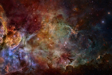 Fototapeta na wymiar Distant Planet - Elements of this Image Furnished by NASA