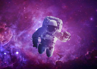 Obraz na płótnie Canvas Astronaut - Elements of this Image Furnished by NASA