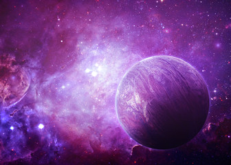 Alien World - Elements of this Image Furnished by NASA