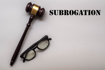 Subrogation legal concept