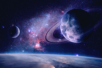 Alien World - Elements of this Image Furnished by NASA