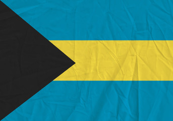 bahamas grunge flag