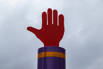 Rote Hand