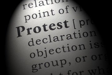 definition of protest
